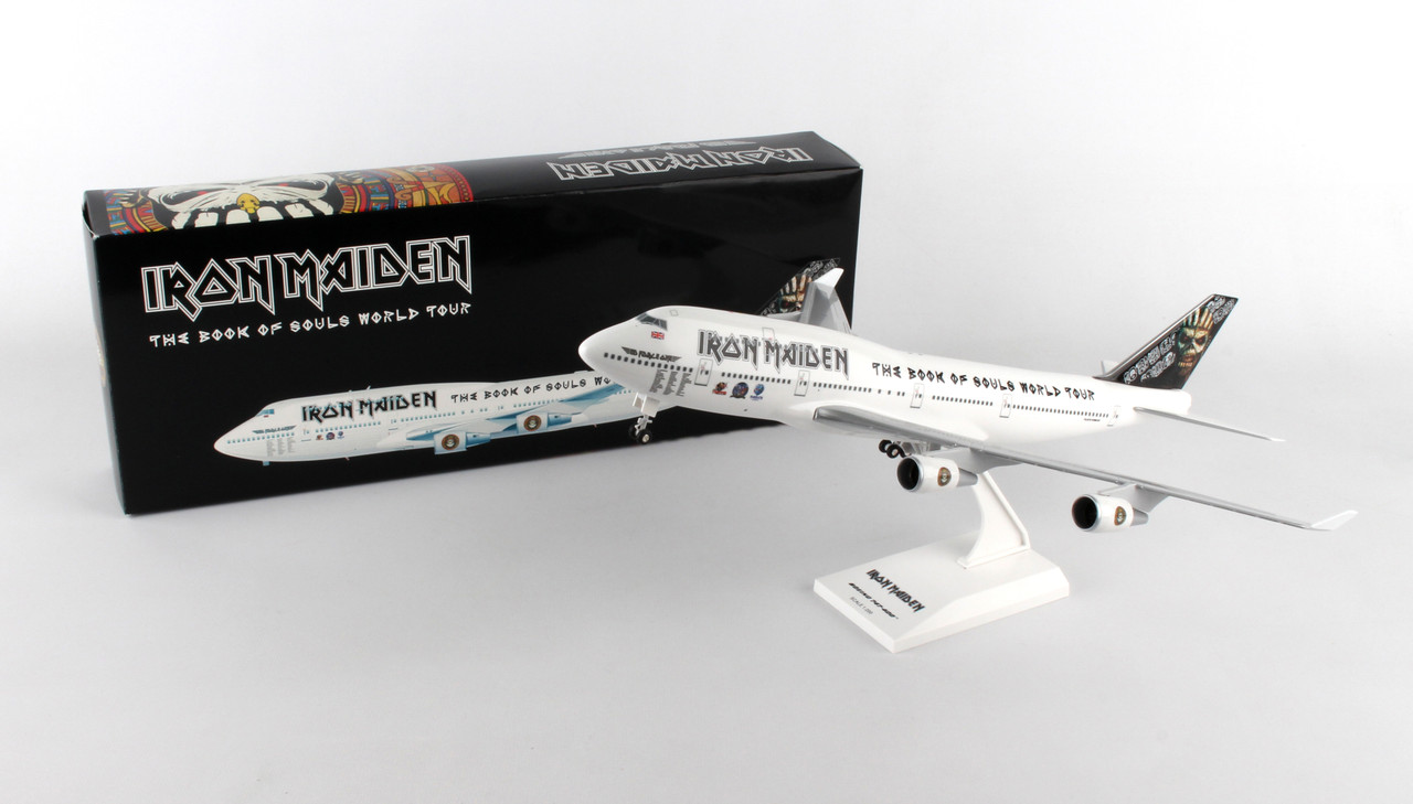 IRON MAIDEN 747-400 1/200 W/GEAR ED FORCE ONE - Airline Museum