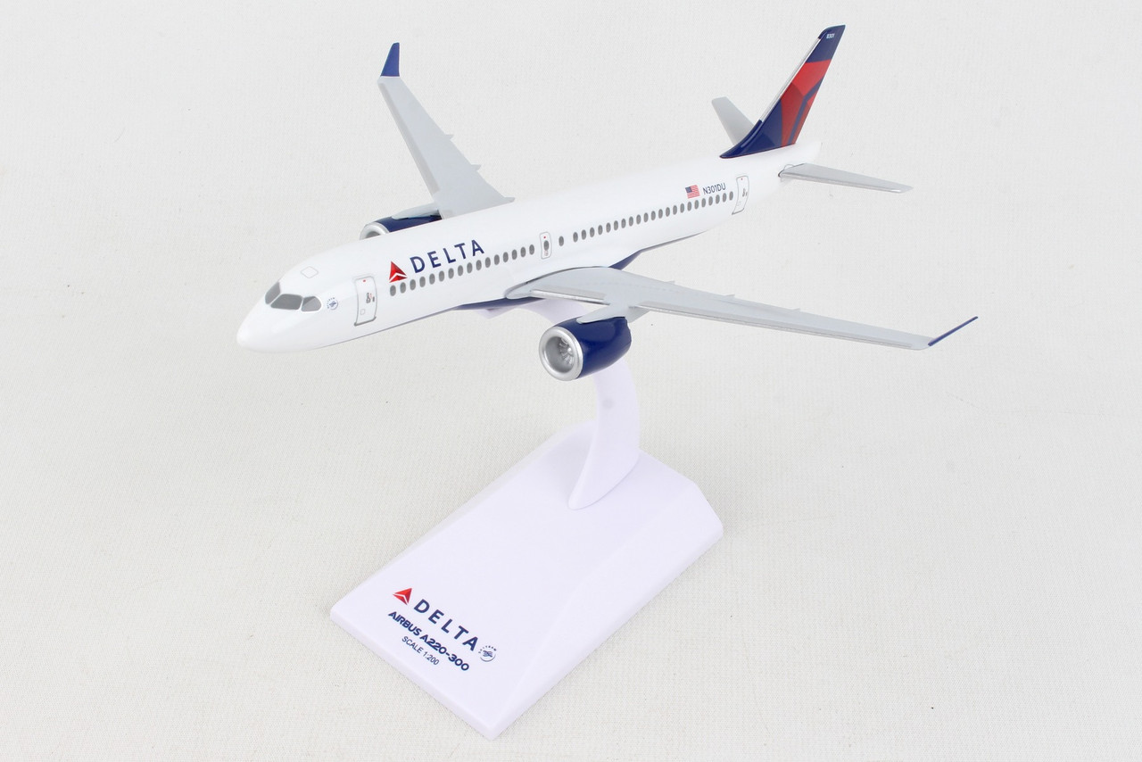 SKYMARKS DELTA A220-300 1/200 - The Airplane Collection