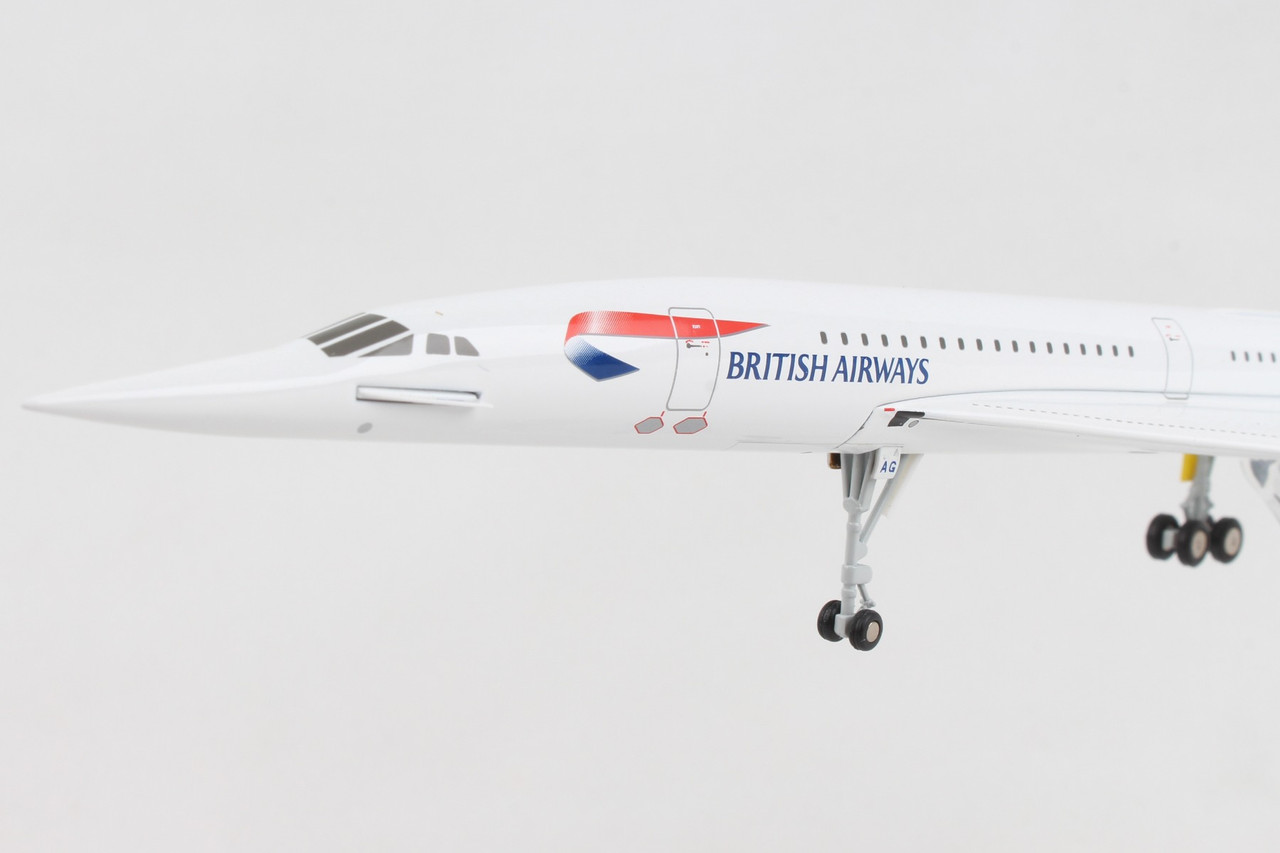 HOGAN BRITISH AIRWAYS CONCORDE TAIL#G-BOAG 1/200 DIE-CAST