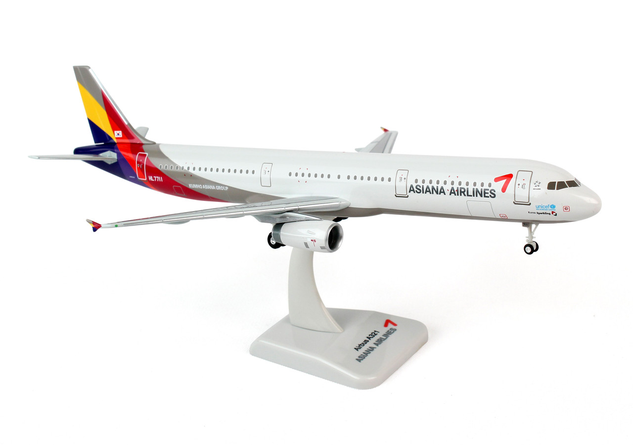 航空機・ヘリコプター Asiana Airlines Airbus A321 1/200 航空機・ヘリコプター Asiana Airlines Airbus A321 1/200