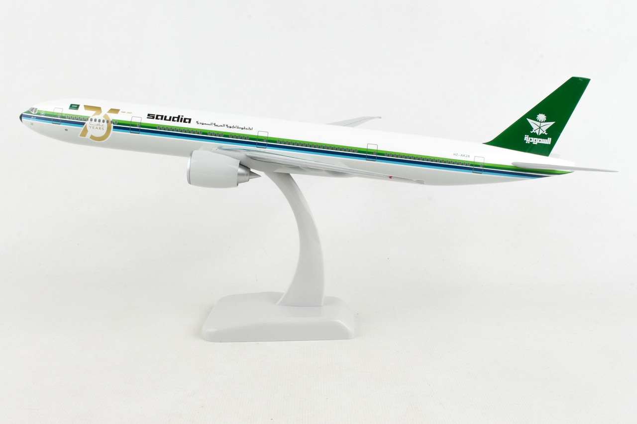 HOGAN SAUDI 777-300ER 1/200 W/GEAR 75TH ANNIVESARY HZ-AK28