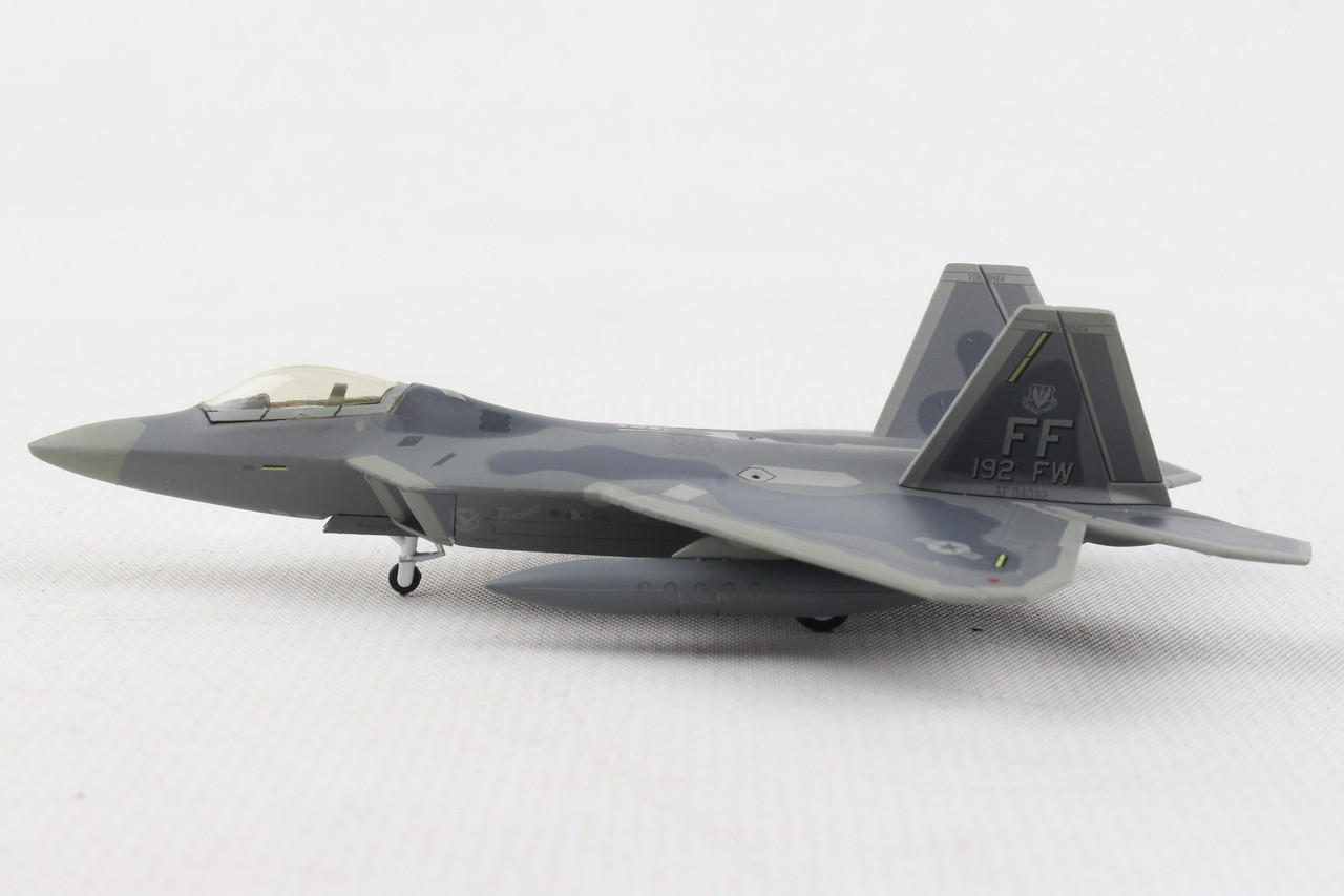 HOGAN USAF F-22A 1/200 LANGLEY AFB 192ND FW TAIL CODE FF - Diecast