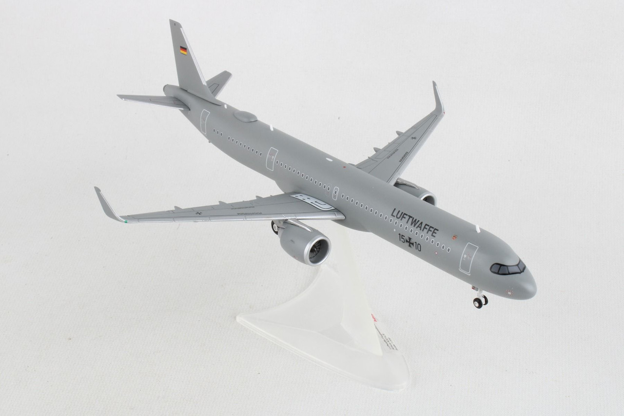 HERPA LUFTWAFFE A321LR FLUGBEREITSCHAFT HE572170 1/200