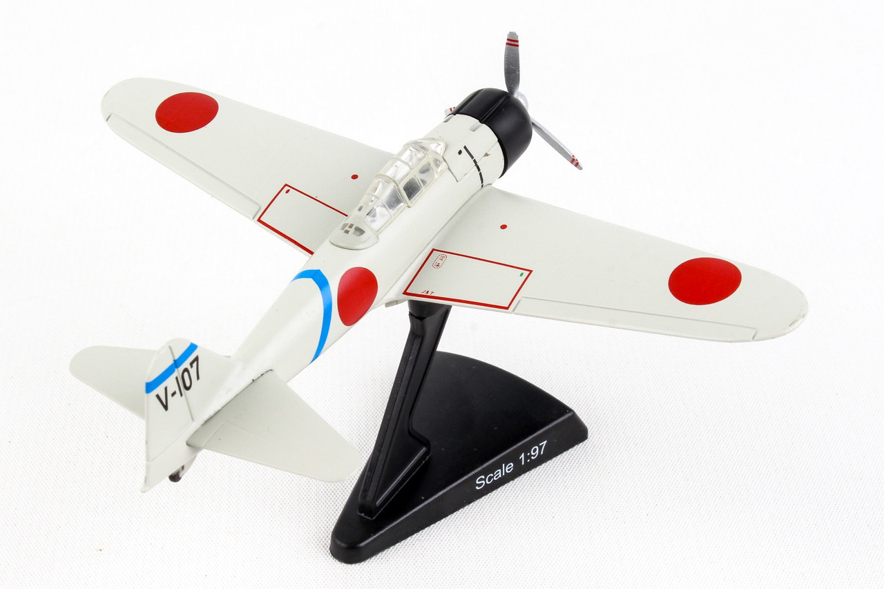 POSTAGE STAMP A6M2 ZERO 1/97 V-107 - Airline Museum