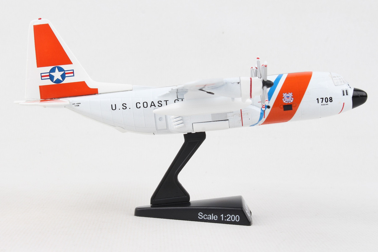 POSTAGE STAMP C-130 USCG 1/200