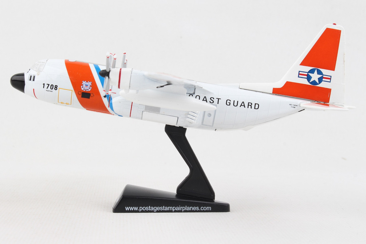 POSTAGE STAMP C-130 USCG 1/200 - Airline Museum