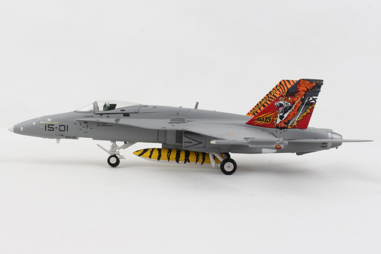 HERPA SPANISH AIR FORCE EF-18A TIGER MEET 1:72