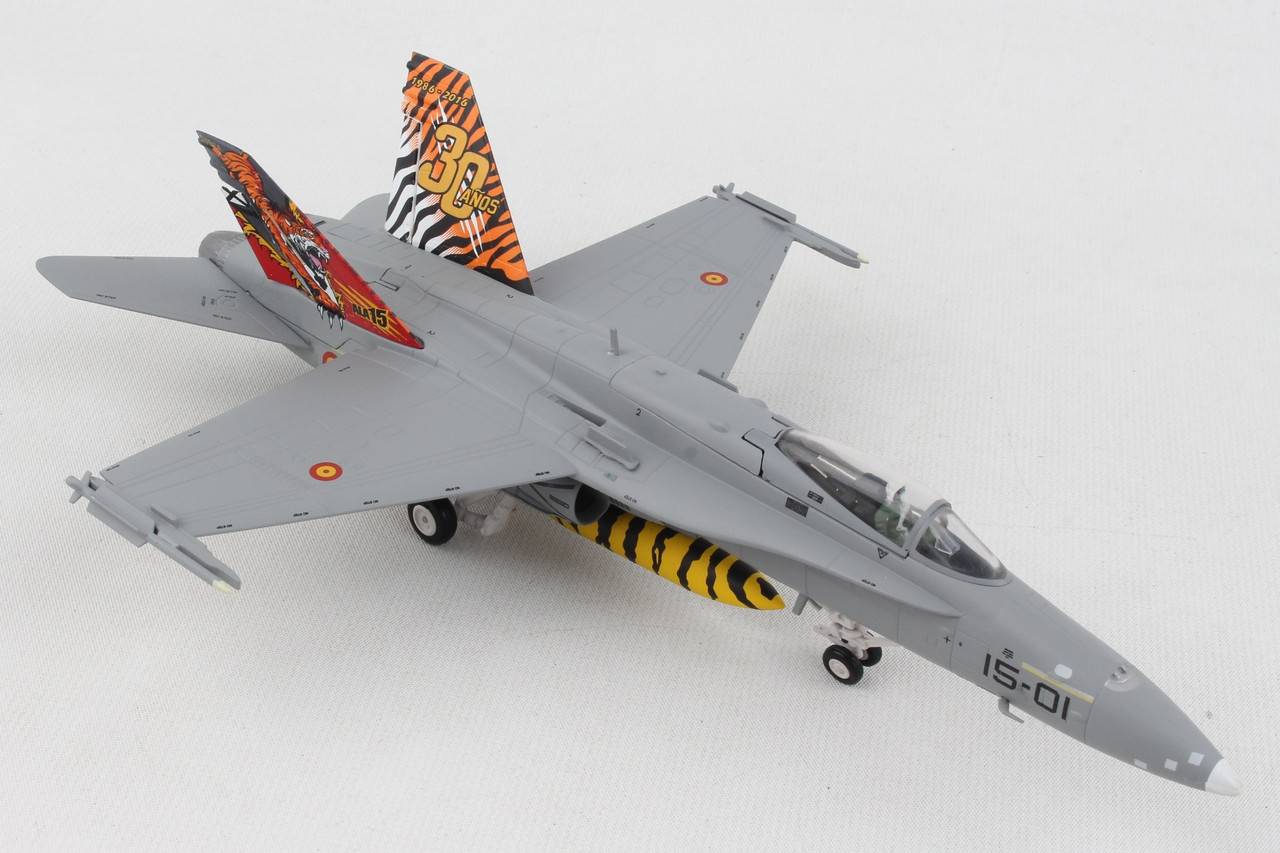 HERPA SPANISH AIR FORCE EF-18A TIGER MEET 1:72