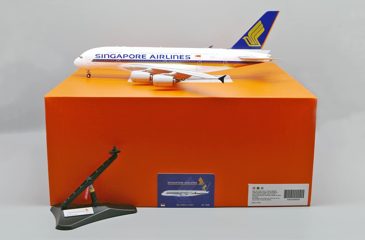 Singapore Airlines Airbus A380 ⁄ 9V-SKV ⁄ JC Wings 1:200 JCwings