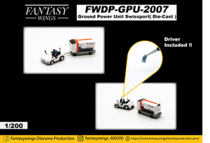 Ground Power Unit Set Swissport (1:200) Ground Power Unit Set Swissport (1:200)