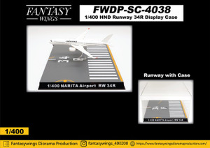 Narita Airport Runway 34R Display Case (1:400) Narita Airport Runway 34R Display Case (1:400)