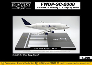 Hong Kong Airport Runway 07R Display Stand (1:200) Hong Kong Airport Runway 07R Display Stand (1:200)