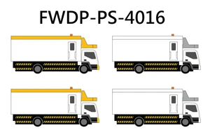 Fantasy Wings Catering Trucks Set of 4 FWDP-PS-4016 Scale 1:400