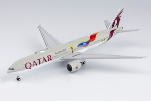 Qatar Airways Cargo 777-200F A7-BFG (Moved by People cs) 72025 1:400