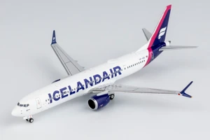 NG Models Icelandair 737 MAX 9 TF-ICD "Magenta" tail named "Baula" 89008 1:400