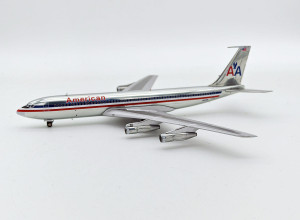 American Airlines Boeing 707-323B N8435 Polished with stand IF707AA0823P 1:200 American Airlines Boeing 707-323B N8435 Polished with stand IF707AA0823P 1:200