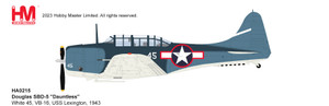US Navy Douglas SBD-5 'Dauntless' White 39 Lt. Cook Cleland White 45, VB-16, USS Lexington 1943 HA0215 Scale 1:32 US Navy Douglas SBD-5 'Dauntless' White 39 Lt. Cook Cleland White 45, VB-16, USS Lexington 1943 HA0215 Scale 1:32