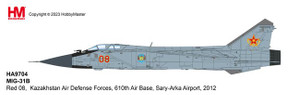 MIG-31B Foxhound Kazakhstan Air Defense Forces, 610th Air Base, 2012 HA9704 1:72 MIG-31B Foxhound Kazakhstan Air Defense Forces, 610th Air Base, 2012 HA9704 1:72