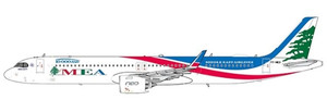 JC Wings Middle East Airlines A321neo T7-ME3 "10000th A320 Family" JC4MEA477 1:400