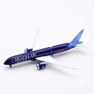 Aviation400 Riyadh Air Boeing 787-9 Dreamliner N8572C rolling detachable magnetic undercarriage AV4173 1:400