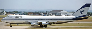 Phoenix Iran Air Boeing 747-200 EP-IAG Polished Livery PH4IRA2429 1:400