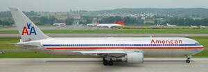 Phoenix American Airlines Boeing 767-300ER N377AN Polished Livery PH04554 1:400