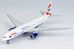 NG Models British Airways 777-200ER official airlines of England football team G-YMMJ 72031 1:400