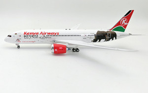 Inflight200 Kenya Airways Boeing 787-8 Dreamliner 5Y-KZD with stand IF788KQ0923 1:200 Inflight200 Kenya Airways Boeing 787-8 Dreamliner 5Y-KZD with stand IF788KQ0923 1:200