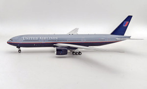 Inflight200 UNITED GREY TOP 777-200 N786UA with stand IF772UA1123 1:200 Inflight200 UNITED GREY TOP 777-200 N786UA with stand IF772UA1123 1:200