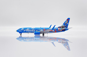 JC Wings Alaska Airlines Boeing 737-800 "Pixar Pier" Reg: N537AS With Antenna EW4738009 1:400