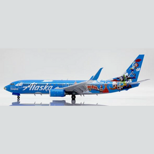 JC Wings Alaska Airlines Boeing 737-800 "Pixar Pier" Reg: N537AS With Stand EW2738004 1:200