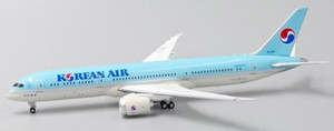 JC Wings Korean Air Boeing 787-9 Dreamliner Reg: HL7206 "Flaps Down" With Antenna EW4789005A 1:400