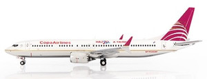 JC Wings Copa Airlines Boeing 737 MAX 9 "Hazlo a Tiempo" Reg: HP-9926CMP With Antenna LH4374 1:400