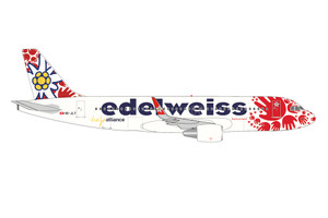 herpa Airbus A320 エデルワイス 1/500 herpa Airbus A320 エデルワイス 1/500