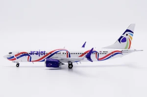 JC Wings Arajet Boeing 737 MAX 8 "Dominican Republic flag" Reg: HI1101 With Antenna XX40261 1:400
