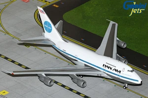 Gemini200 Pan American World Airways B747SP polished belly N539PA G2PAA1157 1:200