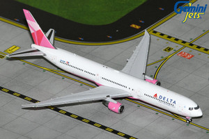 Gemini Jets Delta N845MH "Evelyn H. Lauder" pink plane B767-400ER GJDAL2157 1:400 Gemini Jets Delta N845MH "Evelyn H. Lauder" pink plane B767-400ER GJDAL2157 1:400
