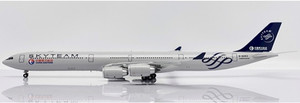 JC Wings China Eastern Airlines Airbus A340-600 "Skyteam" Reg: B-6053 With Stand XX20322 1:200