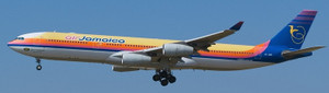 Phoenix Models Air Jamaica Airbus A340-300 Reg: 6Y-JMP PH411930 1:400