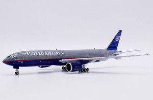 JC Wings United Airlines Boeing 777-200 "Battleship" Reg: N777UA With Antenna XX40206 1:400