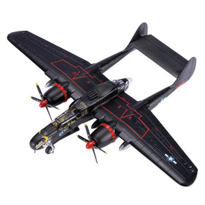 Air Force 1 P-61B Black Widow Die Cast Model Midnight Madness, 548th Night Fighter Squadron AF1-0138AW 1:144 Air Force 1 P-61B Black Widow Die Cast Model Midnight Madness, 548th Night Fighter Squadron AF1-0138AW 1:144