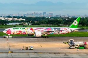 Phoenix Models EVA Air B777-300ER B-16722 "Hello Kitty" 04610 1:400
