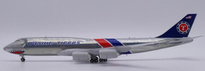 JC Wings Flying Tigers Boeing 747-8(BCF) "Fantasy+Polished" Reg: N748FT With Antenna LH4377 1:400