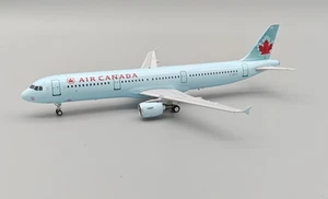B-Models by Inflight200 Air Canada Airbus A321 Ice Blue Livery C-GITY with stand B-321-ITY 1:200