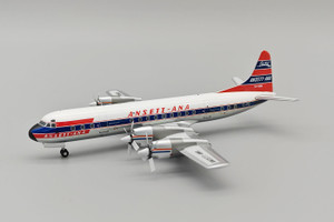 Inflight200 Ansett - ANA Lockheed L-188A Electra VH-RMB with stand IF188AN0924P Scale 1:200 Inflight200 Ansett - ANA Lockheed L-188A Electra VH-RMB with stand IF188AN0924P Scale 1:200
