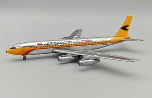 InFlight200 Aerocondor Colombia Boeing 707-123(B/F) HK-1802 with stand IF701OD1124PR Scale 1:200