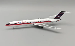 Inflight200 USAIR SHUTTLE 727-200 N914TS with stand IF722US1124 Scale 1:200h