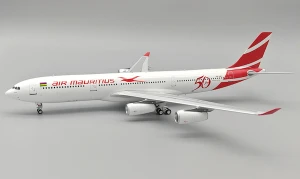 Inflight200 Air Mauritius Airbus A340-313 3B-NBJ with stand IF343MK1224R 1:200