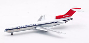 B-Models Northwest Orient Airlines Boeing 727-251 N251US with stand polished model B-722-251 1:200 B-Models Northwest Orient Airlines Boeing 727-251 N251US with stand polished model B-722-251 1:200