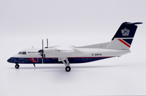 JC Wings British Airways De Havilland Canada DHC-8-100 Reg: G-BRYH With Stand LH2401 1:200